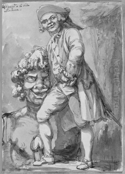 Skissbok, 18 blad, fran Rom - view 1