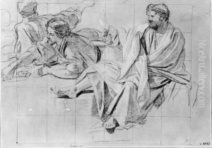 Studie av tre figurer Studie av tre figurer