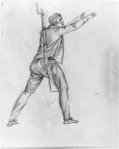 Figurstudie for Le 10 Aout 1792