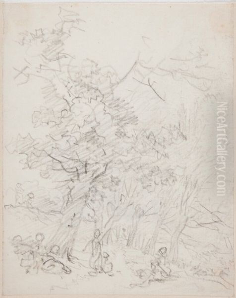 Figurer i landskap - view 1
