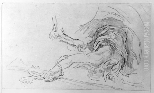 Studie till Lejonjakten - view 1