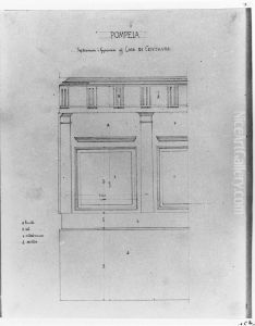 Sovkammare i Gyneceum i Casa di Centauro, Pompeji Sovkammare i Gyneceum i Casa di Centauro, Pompeji