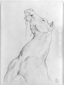 Haststudie fran Monte Cavallo by Charles-Nicolas Cochin