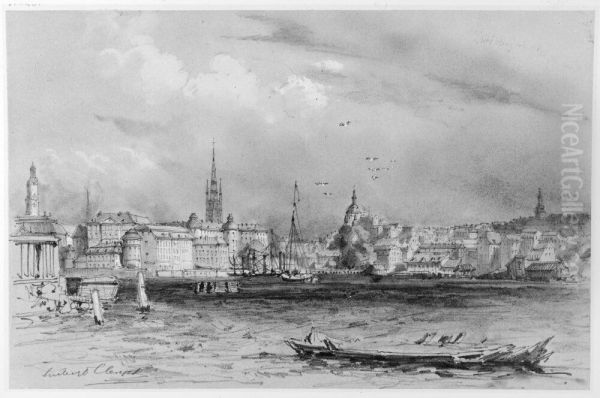 Stockholm. Riddarholmen och Soder - view 1
