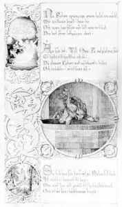 Illustration till "Fjolners saga". Plansch 22