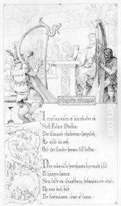 Illustration till "Fjolners saga". Plansch 7 Illustration till "Fjolners saga". Plansch 7