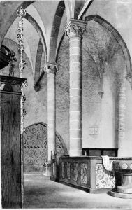 Interior fran Bunge kyrka pa Gotland