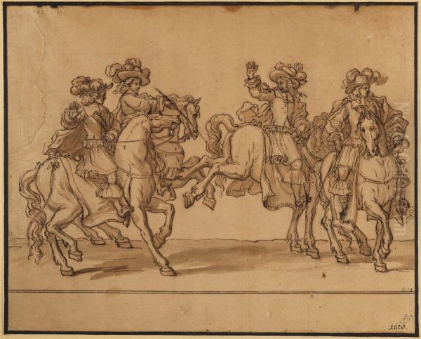 Horsemen of the Guard - view 1