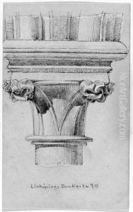 Kapital i Linkopings domkyrka by Fredrik Wilhelm Scholander