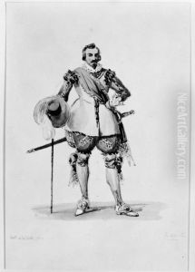 Kapten von la Vall 1623. En av H. Wrangels officerare by Fredrik Wilhelm Scholander
