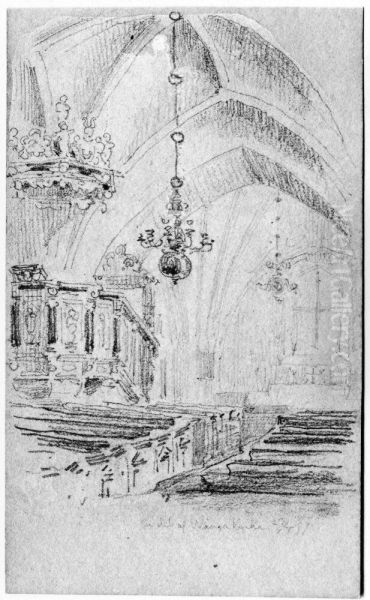 Interior av Wanga kyrka - view 1