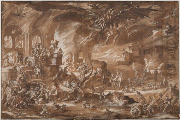 The Temptation of St. Anthony - view 1