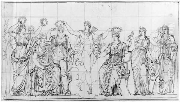 Apollon och muserna - view 1