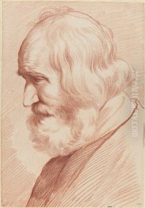 Head of an Elderly Man in Profile to the Left