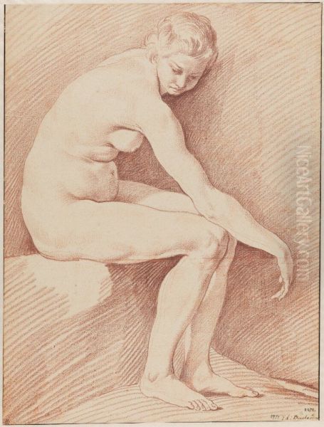 Study of a Female Nude, Turned to the Right - view 1