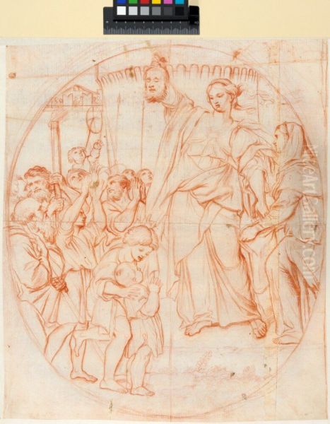 Judith Showing Hophernes' Head - view 1