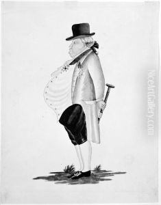 Karikatyr av landshovding Nils von Rosenstein (1752-1824)