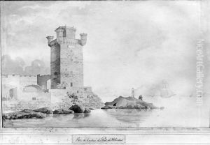 Fran hamninloppet till Rhodos by Carl Gustaf Lowenhielm
