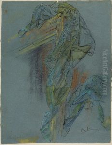 Preliminary Drawing for the Lovisa Ulrika Fresco in the Staircase of Nationalmuseum, Stockholm Preliminary Drawing for the Lovisa Ulrika Fresco in the Staircase of Nationalmuseum, Stockholm
