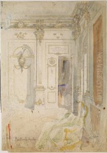 Preliminary Drawing for the Lovisa Ulrika Fresco in the Staircase of Nationalmuseum, Stockholm Preliminary Drawing for the Lovisa Ulrika Fresco in the Staircase of Nationalmuseum, Stockholm