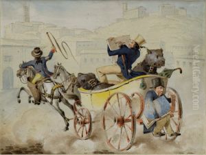 Den italienske konstnaren by Carl Jacob Lindstrom
