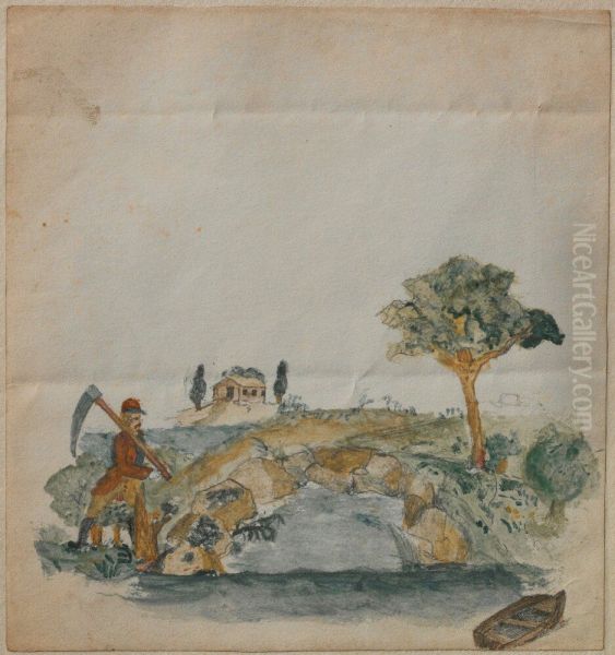 Landscape with a Lake - view 1