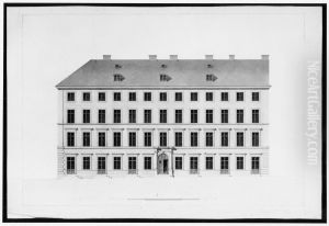 Hotellet pa Brunkebergstorg. Fasad by Per Axel Nystrom