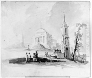 Landskap i italiensk art Landskap i italiensk art