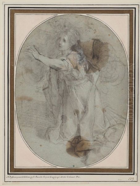 Study for St. Mary Magdalen - view 1