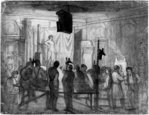 Fran Konstakademiens modellskola by Hugo Birger