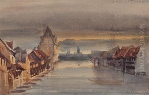 La Bievre pres de Paris by Carl Johan Billmark
