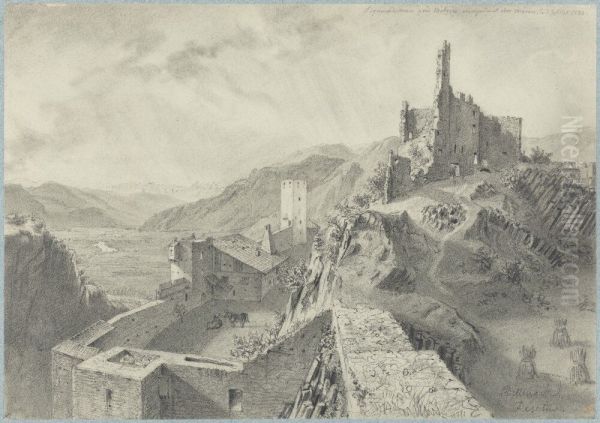 Sigmundskron, pres Botzen en regardant vers Meran - view 1