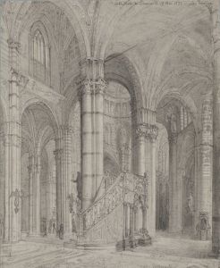 Cathedrale de Sienne, plan derriere by Carl Johan Billmark