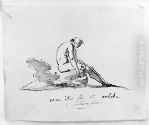 Man ater for att arbeta. Skissbok "Ett litet moraliskt verk", 16 blad