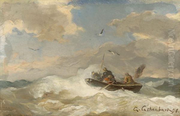 In stormy Sea - view 1