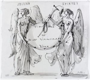 Segern, ryktet. Titelblad till ett litet vanskapsverk by Carl August Ehrensvard