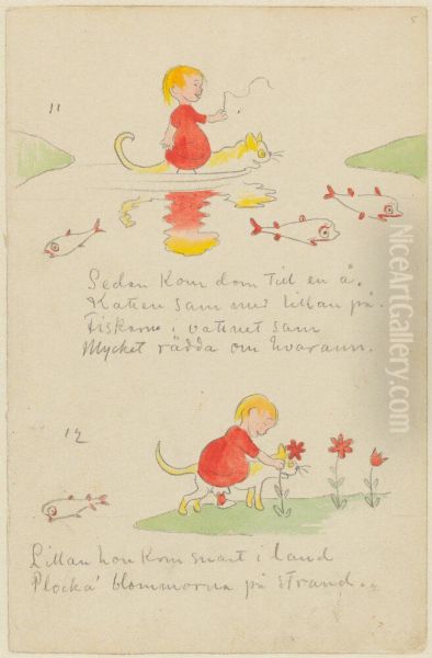 Lillans kattresa, sidan 5 - view 1