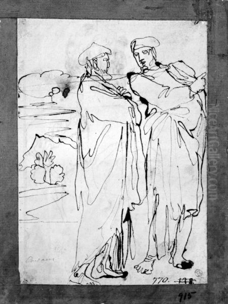 Two Men in a Landscape - view 1