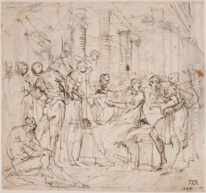 Study for Christ and the Woman Taken in Adultery Study for Christ and the Woman Taken in Adultery