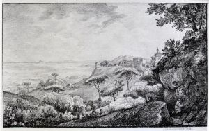 Il Convento delle Camodole a Frescati by Mikael Gustaf Anckarsvard