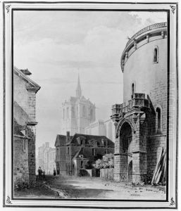 Stadsbild by Johan Adolf Hawerman