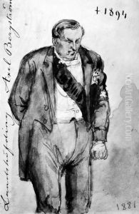 Axel Bergstrom, landshovding. Skissbok "Nagra af mina samtida bekanta" Axel Bergstrom, landshovding. Skissbok "Nagra af mina samtida bekanta"
