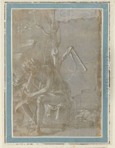 The Youthful St. John the Baptist in Contemplation by Filippino Lippi