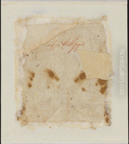 Head of a young woman. Top right, fragment of a second face - view 1