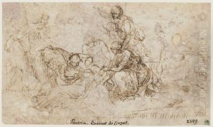The Finding of Queen Zenobia by Nicolas Poussin