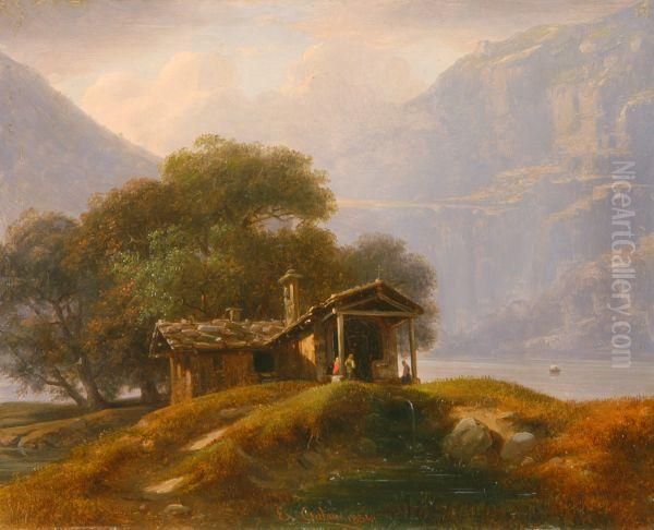 Veduta Del Lago Di Como - view 1