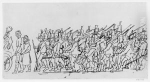 Marscherande trupp i Finland under 1808 ars krig Marscherande trupp i Finland under 1808 ars krig