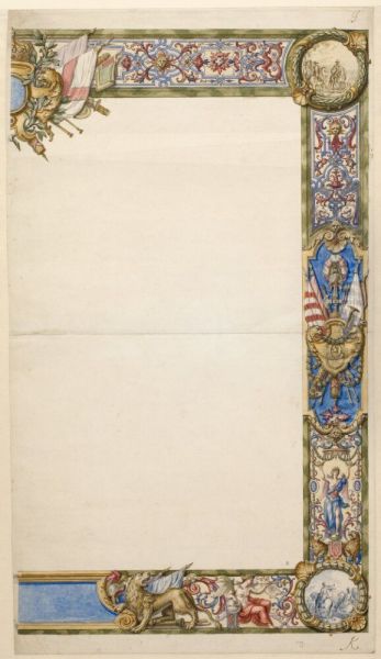 Design for a Tapestry Border - view 1