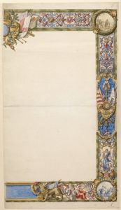 Design for a Tapestry Border by Jean Berain the Elder