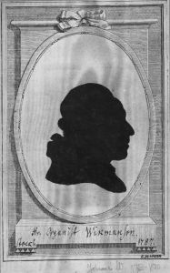 Johannes Wikmanson (1753-1800), tonsattare, organist, ambetsman, gift med Sara Christina Een by Elias Martin
